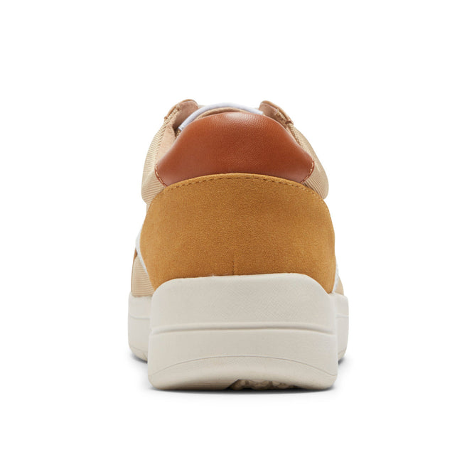 Women Rockport truFLEX Navya Retro Sneakers Mustard | 3275-QNDFY
